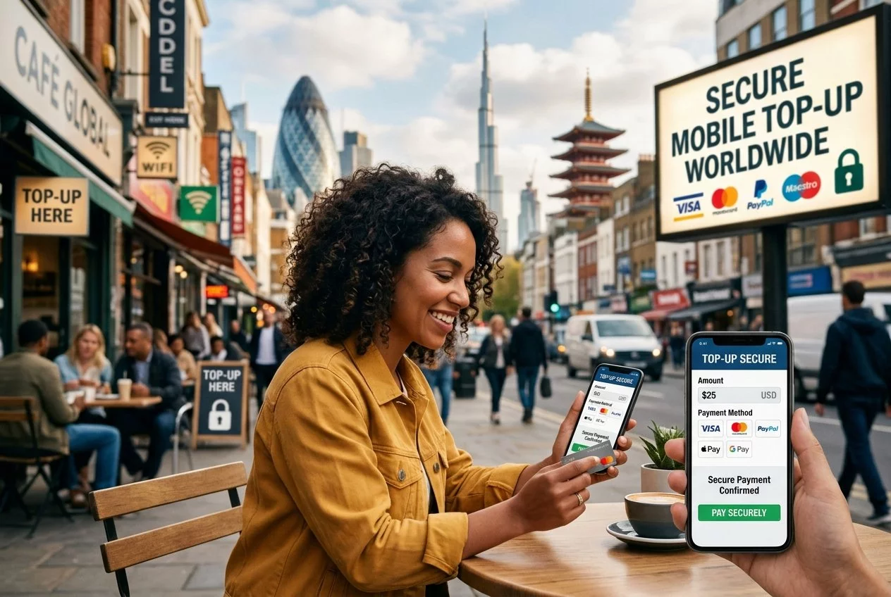 Secure Payment Methods for Global Mobile Service Recharges