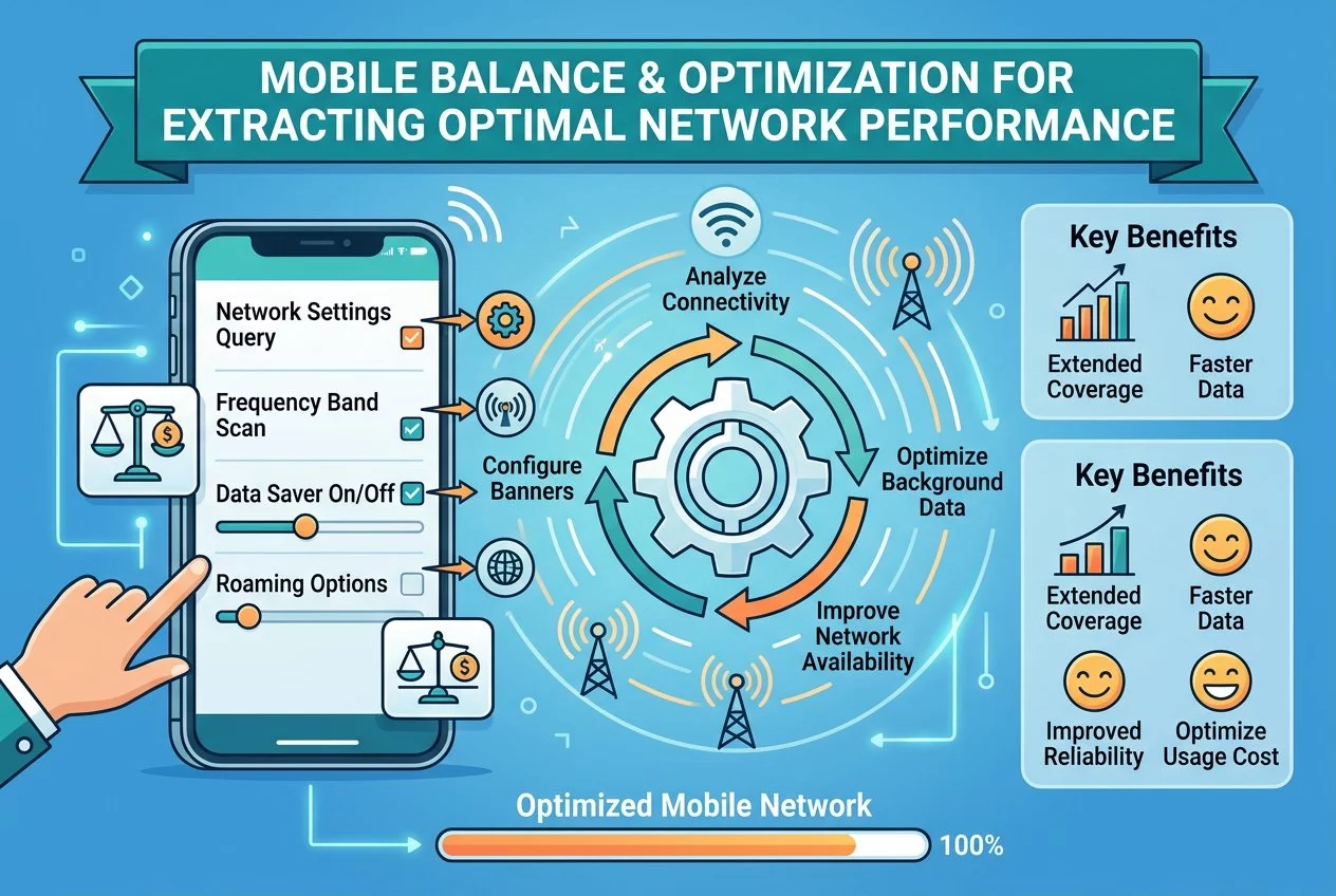 Optimizing Smartphone Settings for Extended Network Availability